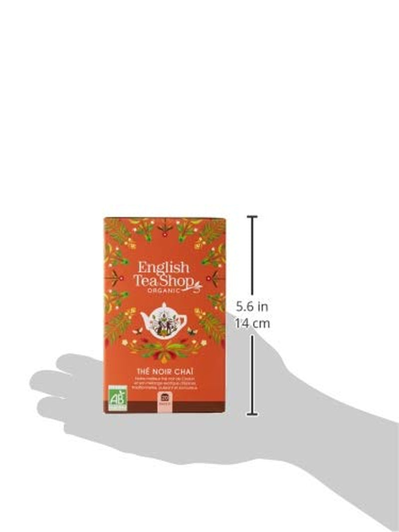 ETS - Chai Black Tea, Naturland BIO, 20 tepåsar (paket med 2)
