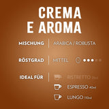 Lavazza Crema E Arom, krämig och aromatisk smak, medium Röstung, 18 Pads