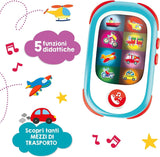 Liscianigiochi 95032 Carotina Baby Smartphone LED, Ej tillämpligt, S Jucarii Bebe Naty Shop