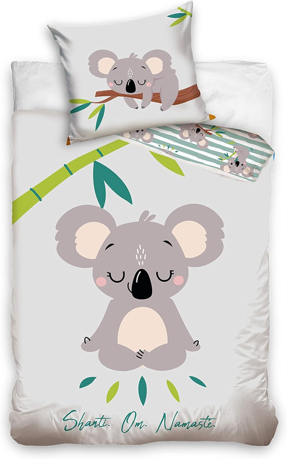 Sängkläder för barn och tonåringar, unisex, Ursulet Koala, bomull Sängkläder - barn Naty Shop Standardtitel