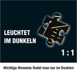 De tre??? - Crime Puzzle - The Villa of the Puzzles Av KOSMOS 697976, 300 bitar, Glow in the dark, Med UV-lampa, Läsning, Pussel, Pussellösning, Detektivpussel Från 10 år Puzzle Naty Shop