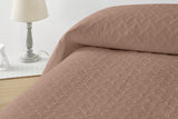 LISO - Överkast för 105 Cm - Bouti Säng Överkast - Vår och sommar - 200X260 Cm - Rosa sängar och filtar Besuche den Degrees hem-Butik Brun Säng 150 Cm