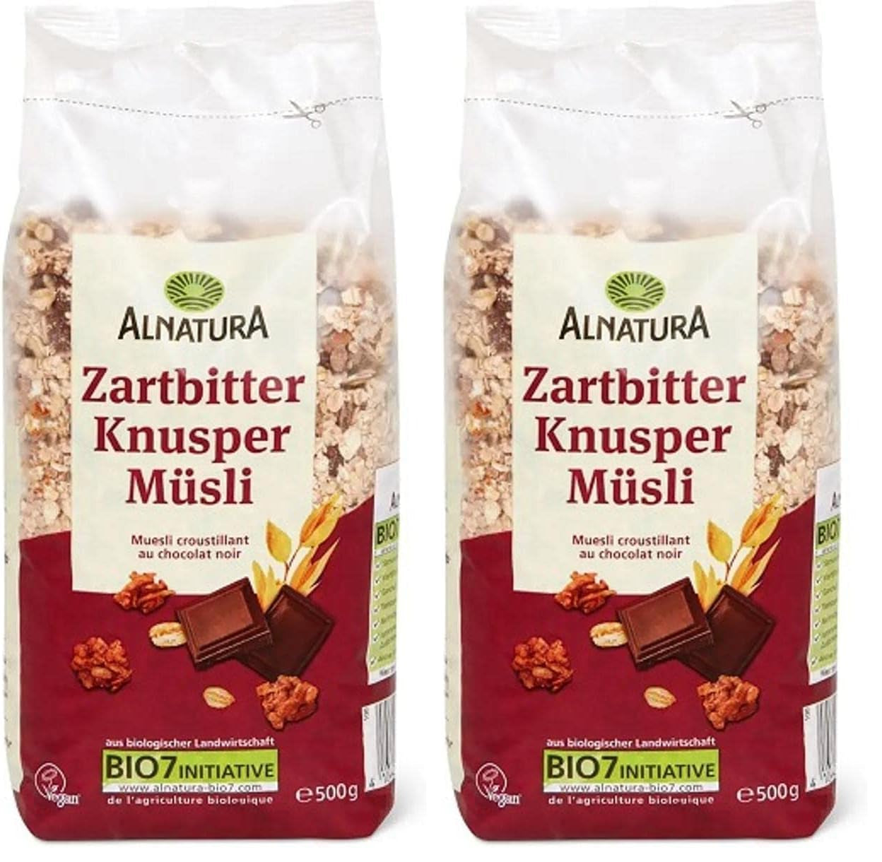 Krispig mörk müsli, 500 g