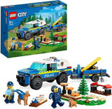 LEGO 60369 City Mobil polishundträningsleksak Polisbil med släphund och valpfigurer Djurset för barn 5+ år Byggset Besuche den LEGO-Store Single