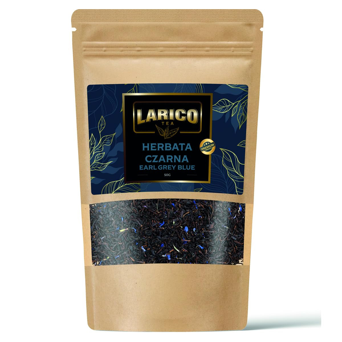 Larico Tea Naturligt fruktte Früchtchen Mix Vilda jordgubbar Euphorie 50 g/Löst te av högsta kvalitet/Naturligt löst te
