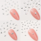 120 st Guld-Silver Star Nail Charms Star Y2K Nails Metal Star Nail Charms Blandade storlekar Nagelskruvar Star Nail Design Nail Art 3D Star Charms Nageldekoration Nagelberlocker Nageltillbehör