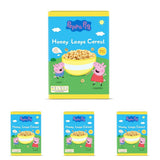 Hot Wheels Honey Loops Crunchy fullkornsfrukostflingor med tillsatta vitaminer, 1 förpackning (1 x 375 g)
