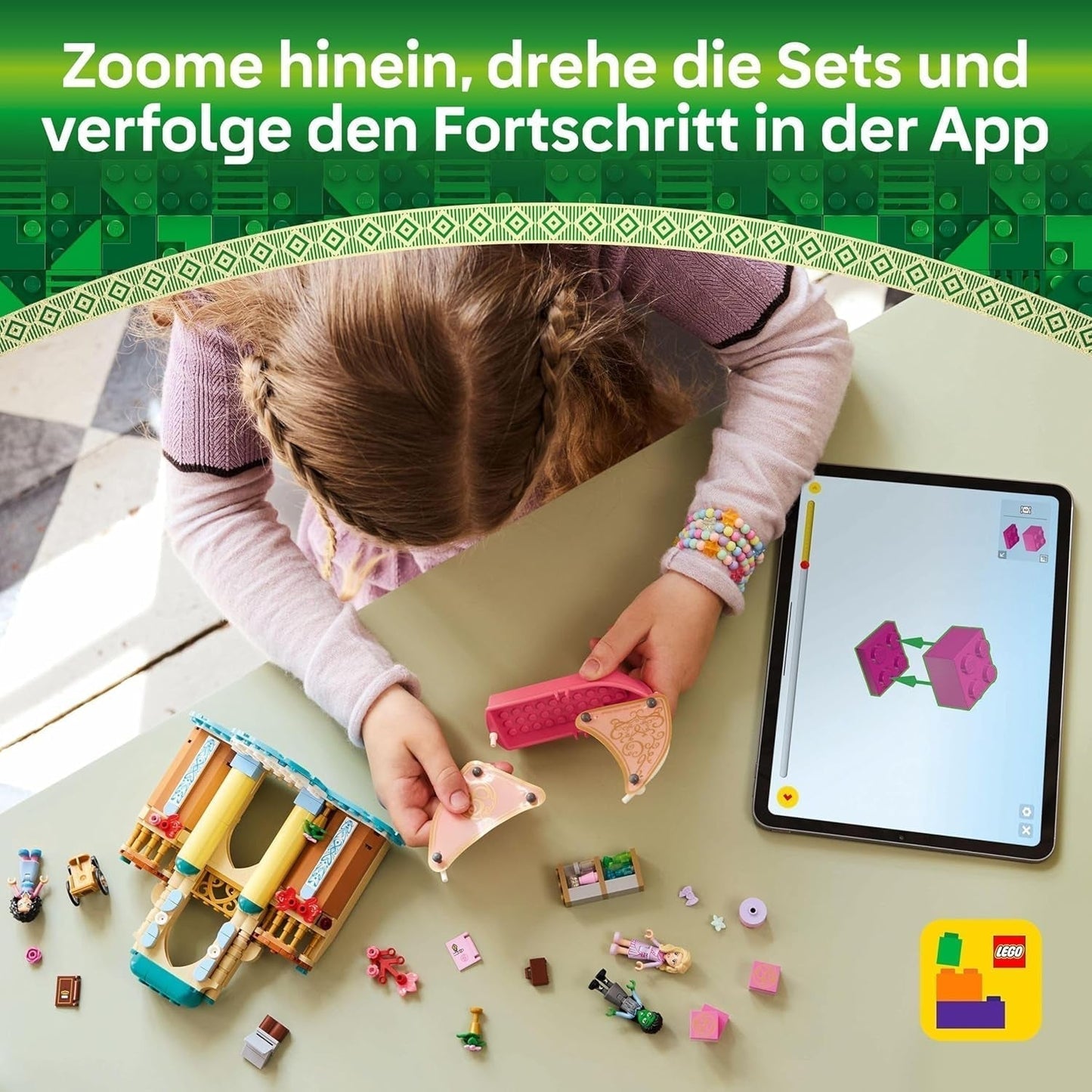 LEGO Wicked Glinda, Elphaba och Nessarose på Shiz University Segelbåt och 3 Figurer Leksaksbåt Present för flickor och pojkar från 7 år gamla dockhusälskare 75681 Byggset Besuche den LEGO-Store