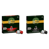 Kaffeekapseln Lungo Classico, Intensität 6 av 12, 10 x 20 Getränke & Kaffeekapseln Espresso Ristretto, Intensität 12 av 12, 200 Nespresso®* kompatibel Kapseln, 10 x 20 Getränke
