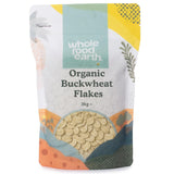 Wholefood Earth Organic Bowheat Flakes – 3 kg | Rå | Icke-GMO | Vegan | Källa till fiber | Certifierad ekologisk