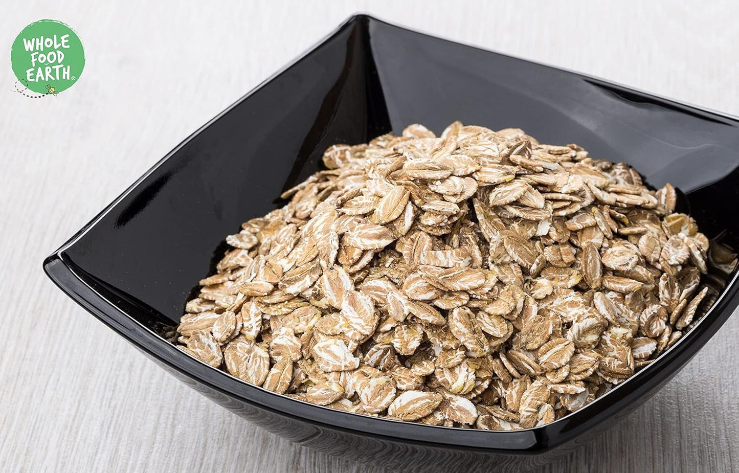 Wholefood Jordrågflingor - icke-GMO - vegan - mjölkfritt - utan tillsatt socker, 1 kg
