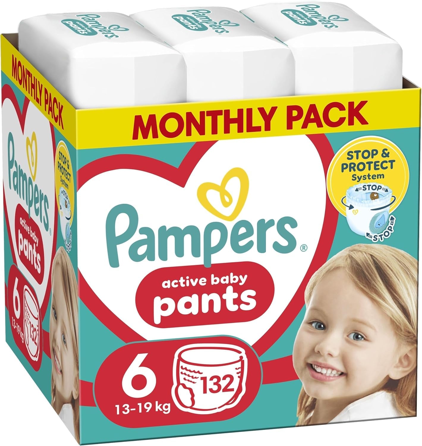 Pampers (Gammal version), Byxor Pojkar/Flickor 4 176 st.
