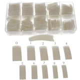 Sun Garden Nails Tipsbox 500 Tips Inkl. 3 tips limtips Nageltips lim - modellera naglar