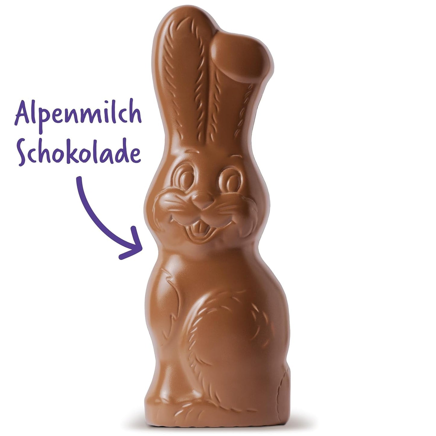 Milka Smiling Bunny Alpine Milk Design Edition - Påskchoklad med 3 olika mönster - 24 x 45g