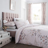 Catherine Lansfield Canterbury överkast, lättskött, Blush, överkast - 220X230Cm sängar och filtar Catherine Lansfield