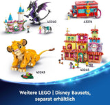 LEGO Ç€ Disney Simba, lejonkungens unge, byggleksak för barn, fantasilekset med lejonfiguren, cool presentidé för tjejer och pojkar från 6 år, barnleksak 43243 Byggset Beuche den LEGO-Store
