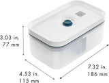 Zwilling Fresh & Save vakuum matlåda / kylförvaring, 3 st, plast, halvtransparent, La Mer Matförvaringslådor Naty Shop