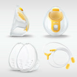 Medela Harmony manuell bröstpump - Kompakt schweizisk design med Personalfit Flex-sköldar och Medela 2-Phase Expression-teknologi Tillbehör Mat och amning Bebe Naty Shop