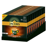 Jacobs Kaffeekapseln Guten Morgen XL Intense - 10er Pack (10 x 20 Getränke) & Kaffeekapseln Lungo Decaffeinato- Intensität 6- 200 Nespresso kompatibel Kapseln, 10er Pack, 10 x 20 Getränke