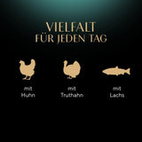 Sheba Portion Pouches Våtfoder för katter, multipack Fresh & Fine i sås med MSC kyckling och lax, 6x6x50g - Fina måltider för katter i sås