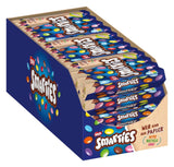 Nestlé SMARTIES Multipack, liten rulle, chokladfärgade linser, perfekt för barns födelsedagar, naturliga färger, sexkantig rulle, förpackning om 12 (12x (4 x 34g))