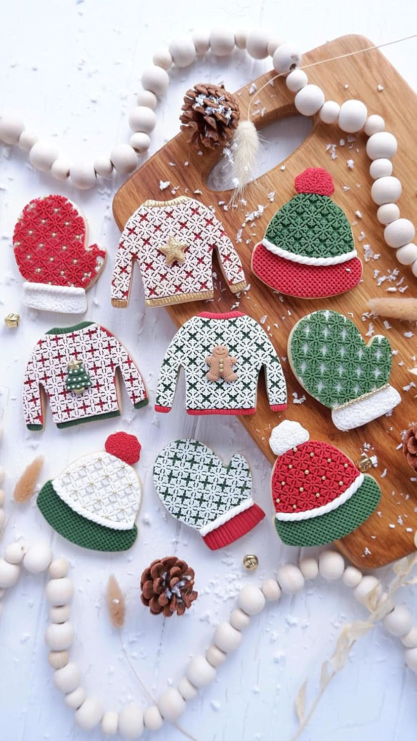 Katy Sue, gjuta silikon textur stickning kök Naty Shop