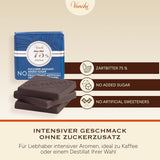 Venchi – Granblend Extra Black 75 % INGEN tillsatt socker, 1 kg – INGEN konstgjorda sötningsmedel – Glutenfri – Vegansk