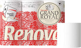 Toalettpapper Renova Renova Grand Royal 4-lagers - 6 rullar, stor (pack med 5)