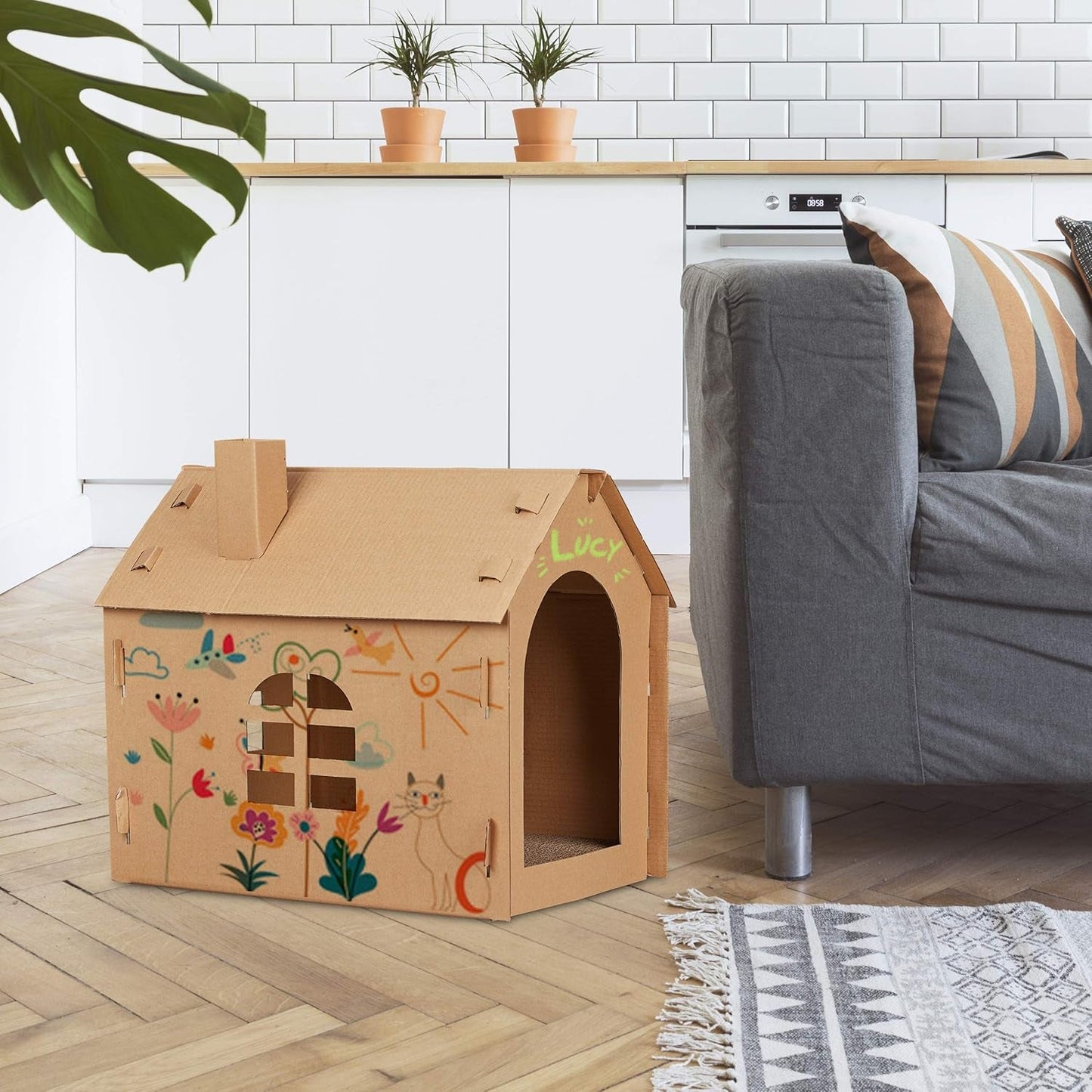 Filtar och möbler, husdjur, grottor och hus, katter, sängar för katter, katter - sängar, madrasser