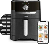 Tefal EY5018 Easy Fry & Grill Classic Air Fryer, 2 i 1-teknik (Air Fryer och Grill), XL, 4,2 liter för 6 portioner, 1550 watt Hushållsapparater Naty Shop