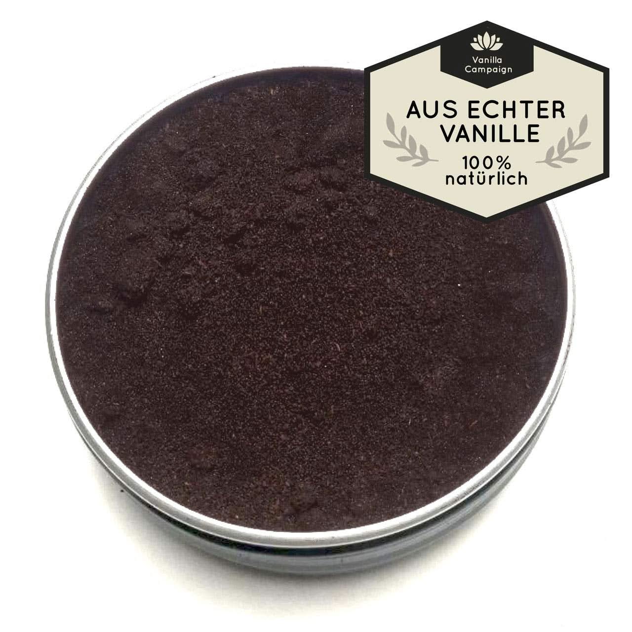 Premium vaniljpulver från äkta vaniljbönor, naturligt, sockerfritt, utan tillsatser, rättvisemärkt, veganskt (40 g utan förpackning) från Vanilla Campaign® Aromas Naty Shop 40 gram