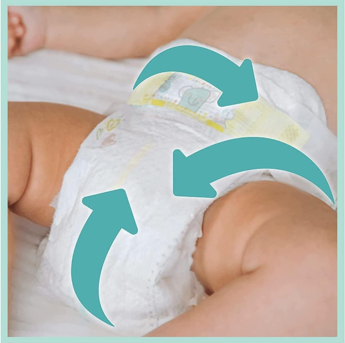 Blöjor PAMPERS Baby-DRY stl 7 123