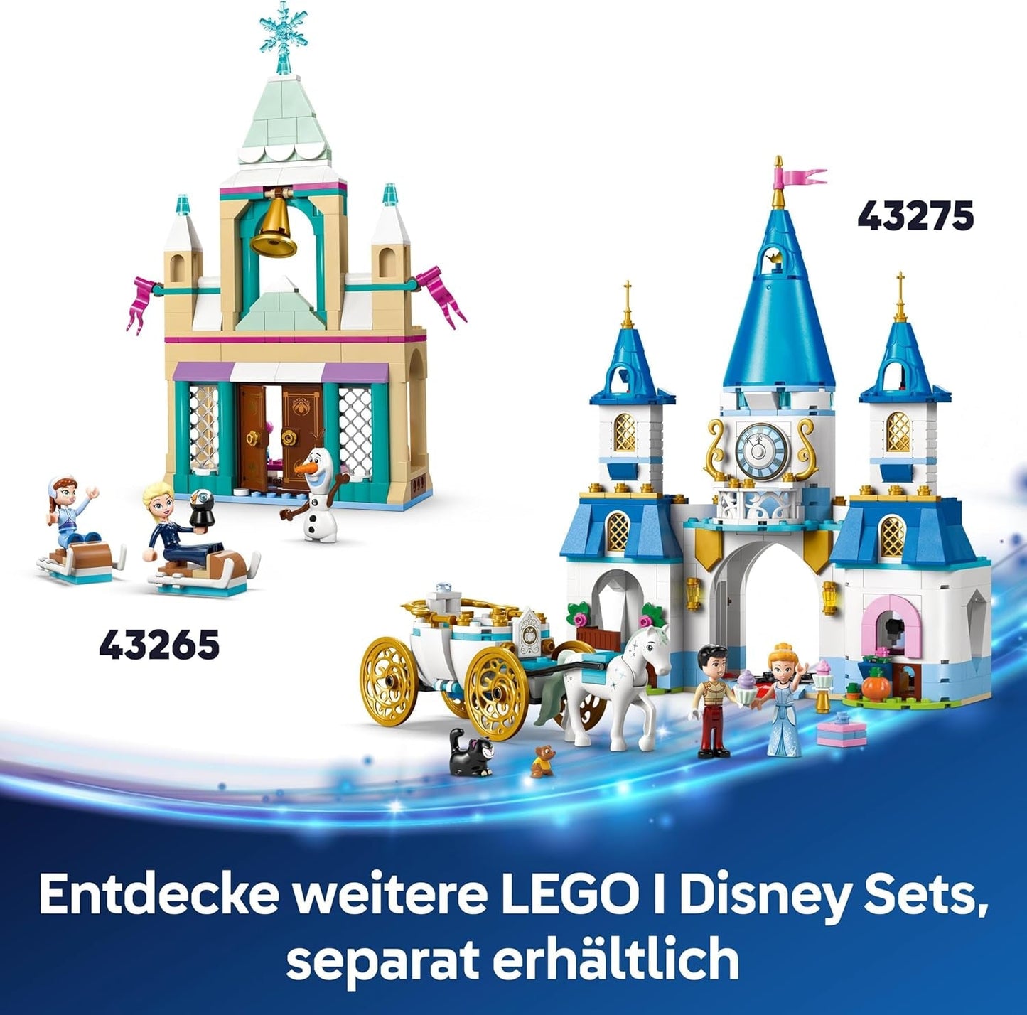 LEGO Ç€ Disney Encanto Mini House, byggleksak för tjejer från 5 år, fantasileksak och byggset med Mirabel och Antonio Mini Dolls, en Capybara figur och nyckel 43261 Byggset Besuche den LEGO-Store
