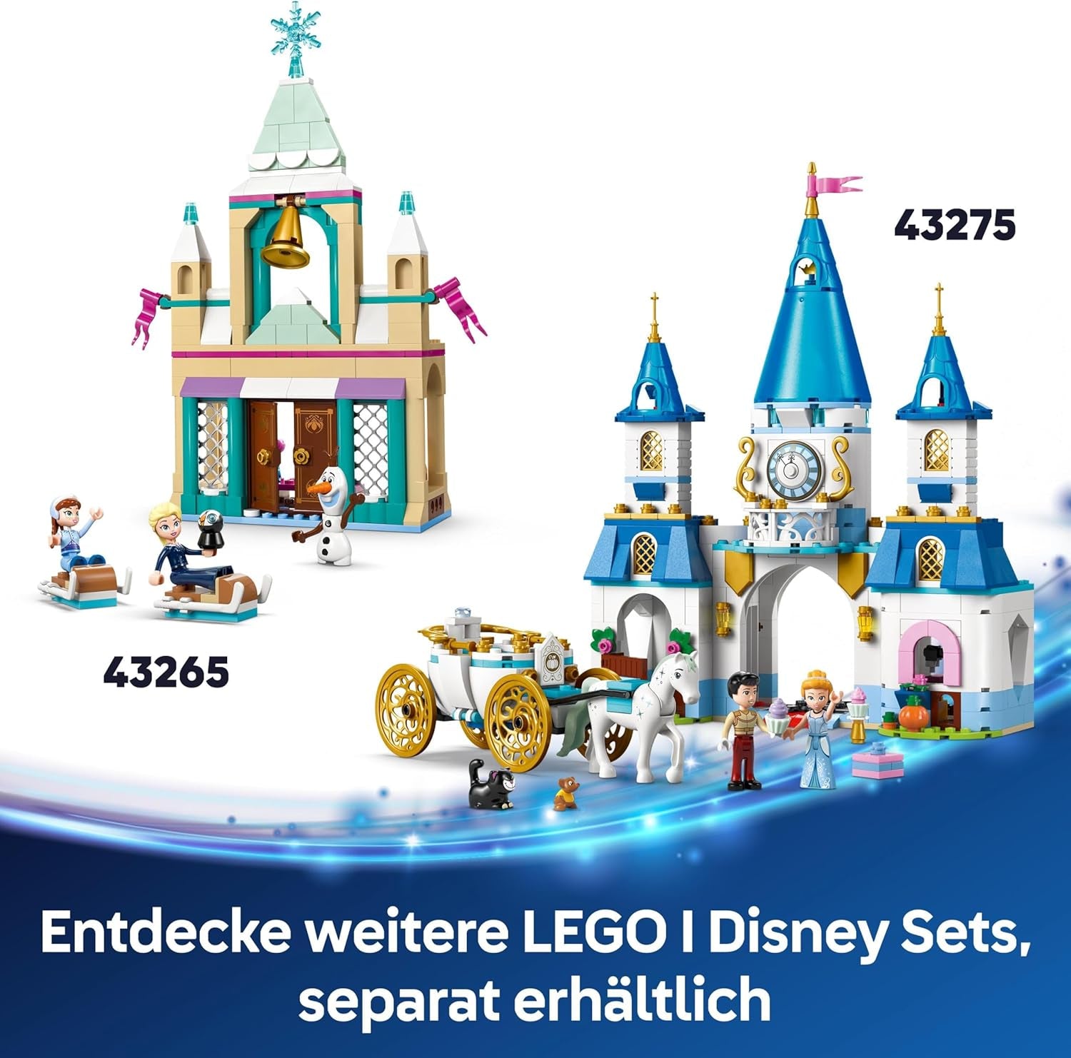 LEGO Ç€ Disney Encanto Mini House, byggleksak för tjejer från 5 år, fantasileksak och byggset med Mirabel och Antonio Mini Dolls, en Capybara figur och nyckel 43261 Byggset Besuche den LEGO-Store