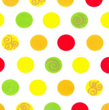 Papstar 11374 Tissues 1-kartong 10 X 20 stycken, 3 lager, 1/4-faldig, 33 X 33 cm "Balls"