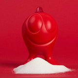 Alessi sockerdispenser "GINO ZUCCHINO" i termoplast, röd