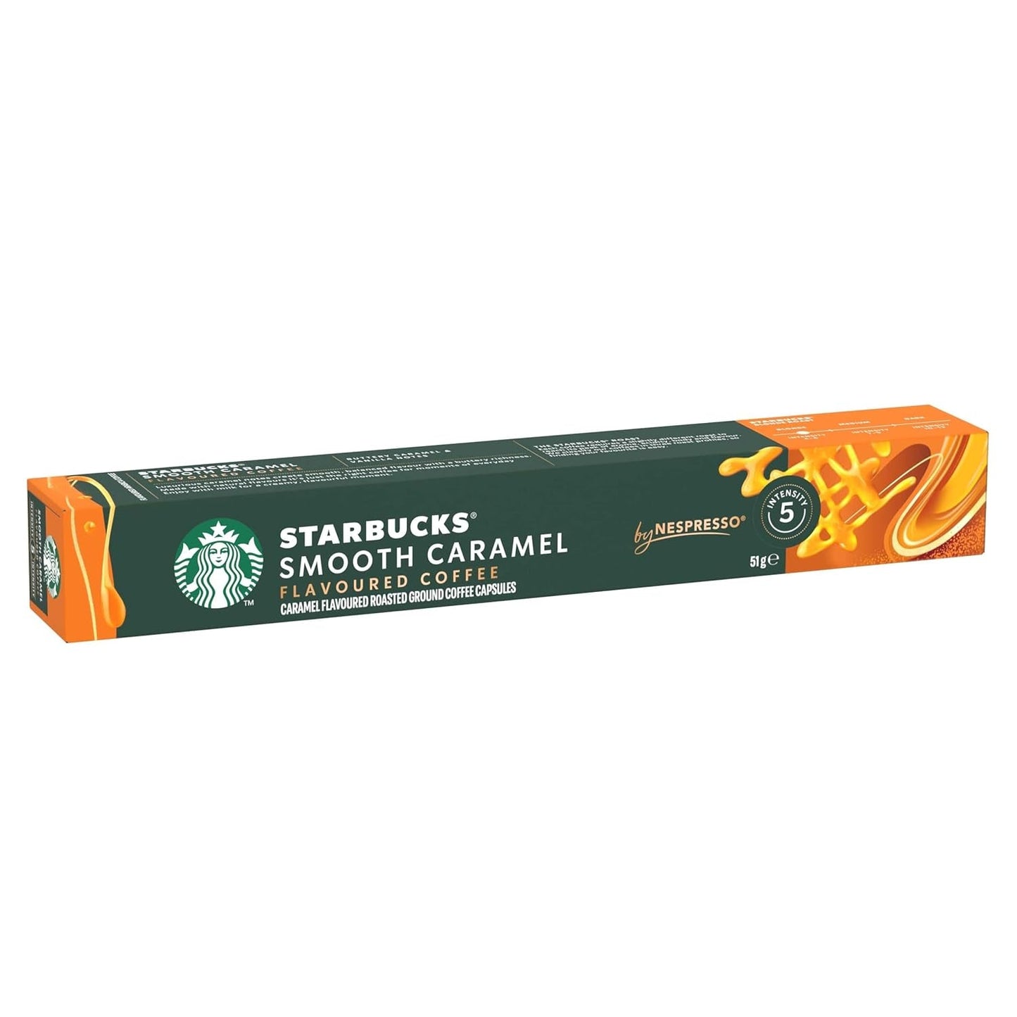 STARBUCKS av Nespresso, Helle Röstung, Karamell Aromatischen Kaffeekapseln 6 x 10 (60 Kapseln)