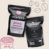 Rostade Arabica kaffebönor | 500 g med inslag av kakao och mandel | Från en traditionell kafferosteri | Delikat smak