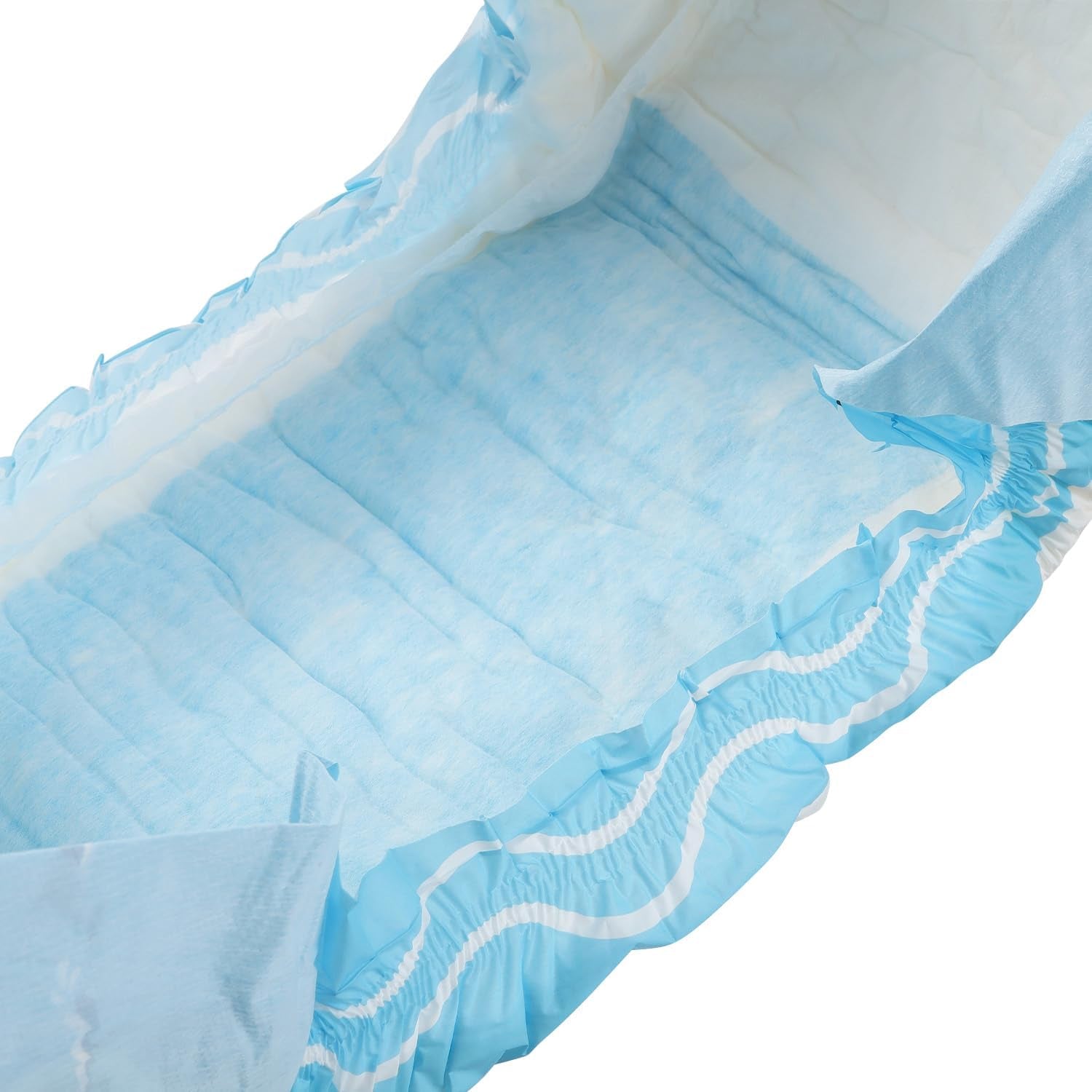 CutiePlusU vuxenblöjor, 10-pack, engångsblöjor för kvinnor och män, maximal absorptionsförmåga över natten - jag älskar sommar (medelstorlek 71-96 cm)