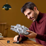 LEGO Star Wars Millennium Falcon 25-årsjubileumsset för vuxna Byggbart skepp A New Hope Samlarobjekt Rymdskeppsmodellsats Presenter för män kvinnor 75375 Byggset Besuche den LEGO-Store