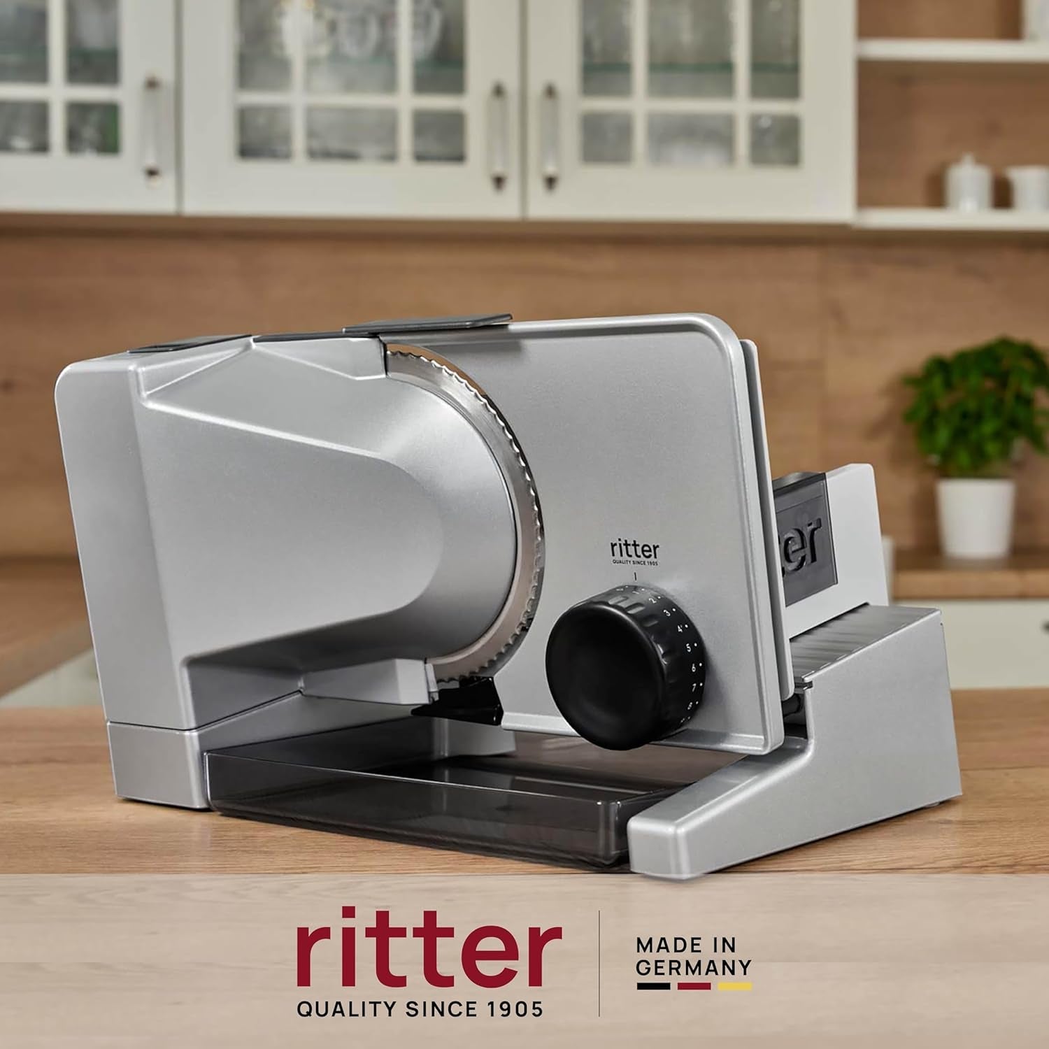 Ritter Serano 5 Multifunktionell elektrisk skärmaskin, tillverkad i Tyskland Rasnite and Slicers Naty Shop