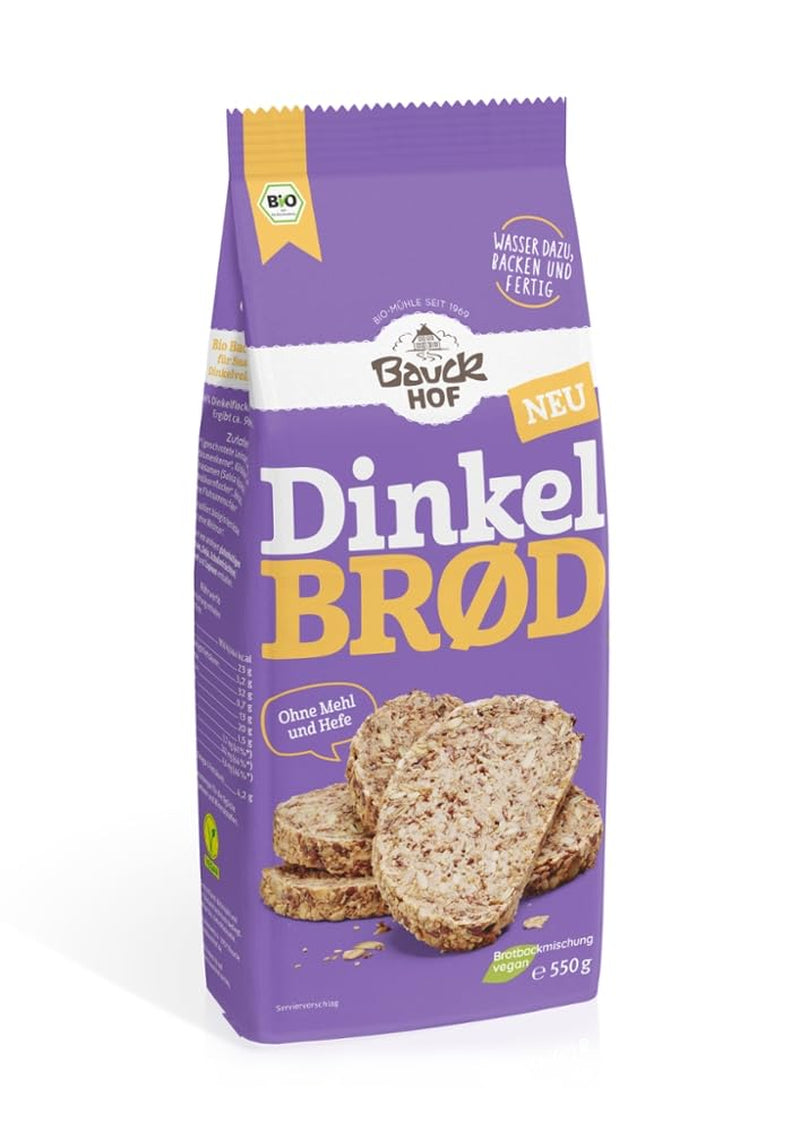 : Dinkelbröd - bakmix 550g Naty Shop Standardtitel