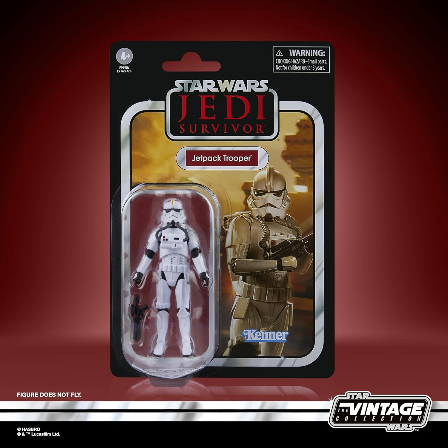 Star Wars Jetpack Trooper Vintage Collection Star Wars Jedi: Survivor Actionfigur (9,5 cm skala) Actionfigurer Naty Shop