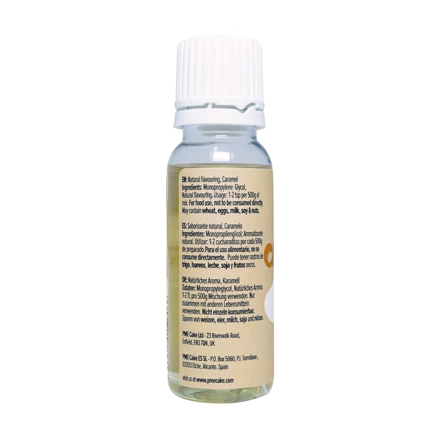 100% naturlig karamellsmak, 25 ml Aromas Naty Shop