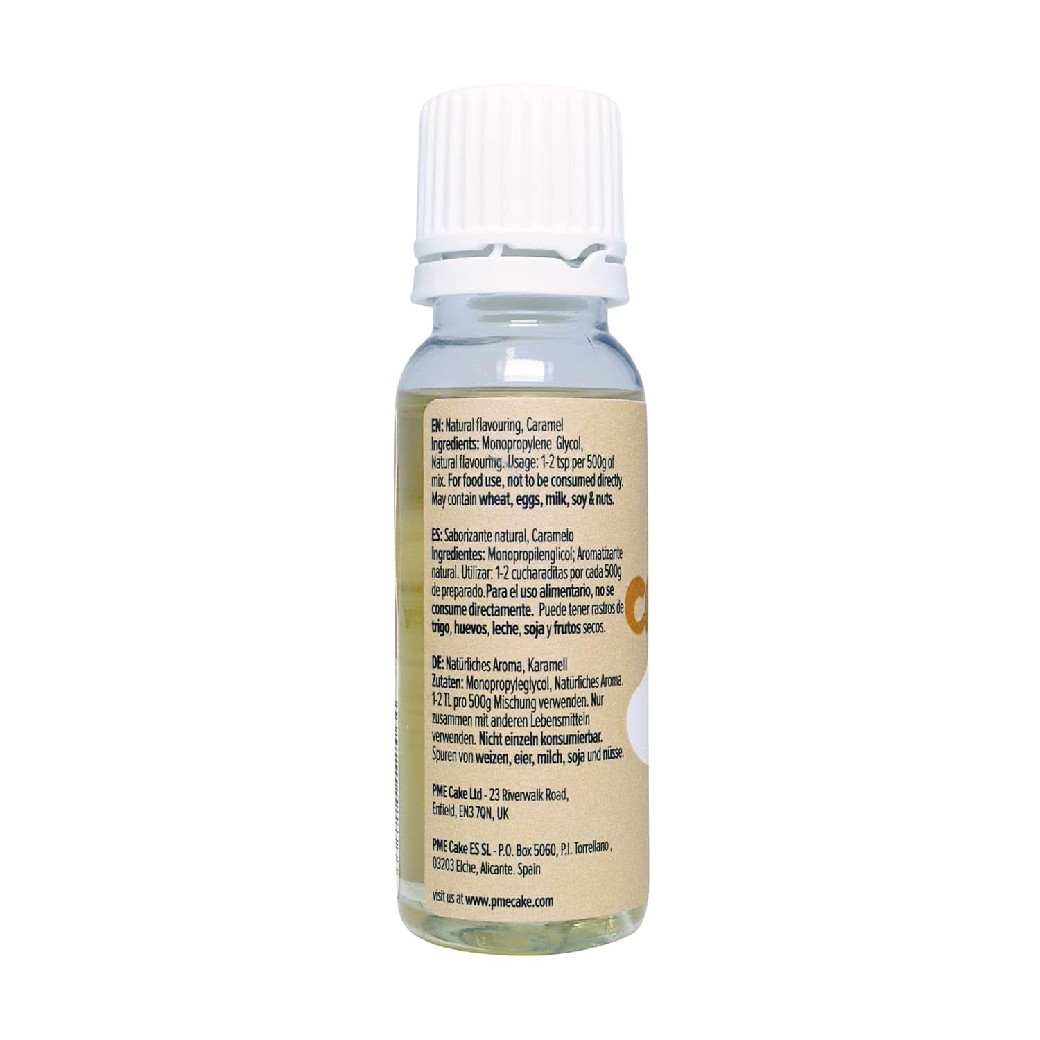 100% naturlig karamellsmak, 25 ml Aromas Naty Shop