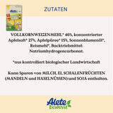 Alete fullkornsäpple skivade ekologiska pajer 8 x 132g