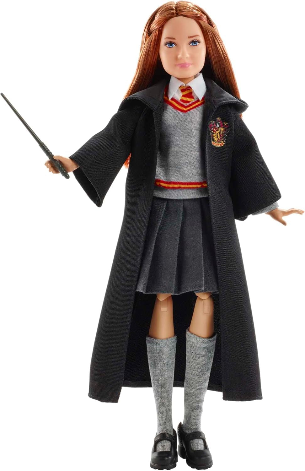 HARRY POTTER Gryffindor adventskalender - 24 berättelser, magiska överraskningar, Hogwarts gemensamma rum, realistiskt ansikte, för fans 6+, HND80 Ginny Weasley Naty Shop Dolls