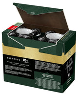 Jacobs Kaffeekapseln Espresso Ristretto, Megapack XXL, Intensität 12/12, 5 x 40 Getränke, Nespresso* kompatibel Kaffee Kapseln, 200 Kapseln
