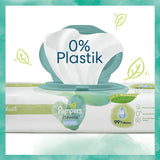 Harmonie Aqua Babyblöjset storlek 1 (2-5 kg, 180 st), storlek 2 (4-8 kg, 240 st), Half Moon Box och Aqua Baby Wipes, 720 Wipes (15 x 48), Baby Starter Kit