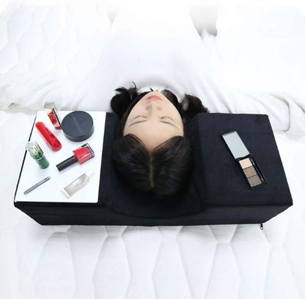Whiteswan Ögonfransförlängning Ergonomiskt Böjt Memory Foam Stöd Vardagsrum Kudde Nacke Fransar Skönhet Makeup Kudde Sovkudde Nackstöd Cervikala Ortopediska Kuddar Naty Shop